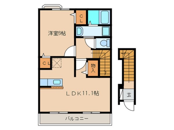 グラシアスの物件間取画像